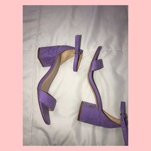 Lilac Short Strap Heels 💜